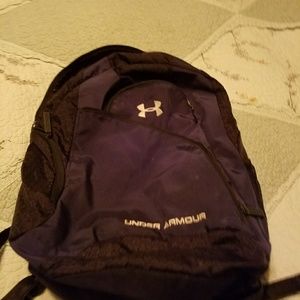 Navy blue under armor backpack